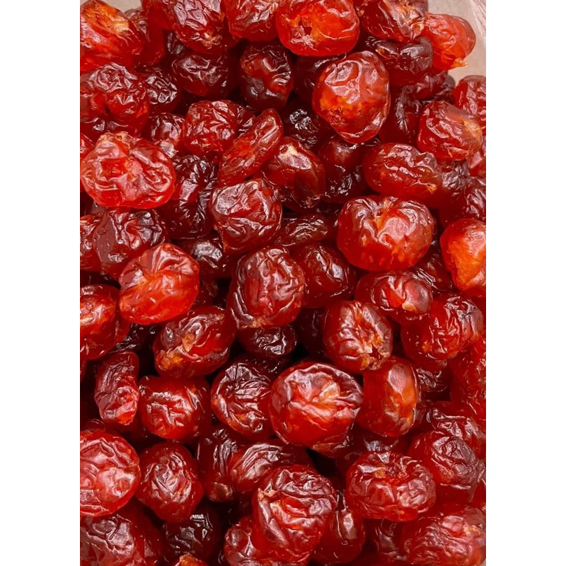 cherry sấy dẻo đỏ tươi ăn vặt, làm kẹo nougat
