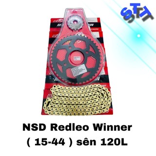 Nhông Sên Dĩa Redleo Winner  / Sonic ( 15-44 ) Sên 10ly , 120 mắc , 100% Tán đúc