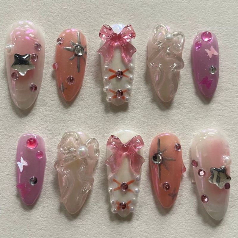 móng giả_nail box móng thiết kế âu mỹ