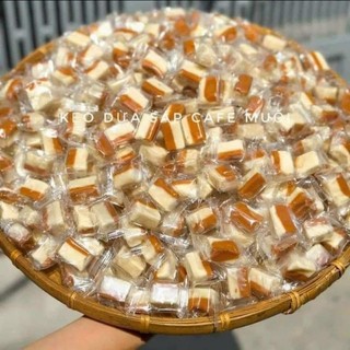 Túi 500g kẹo dừa cà phê muối thơm ngon