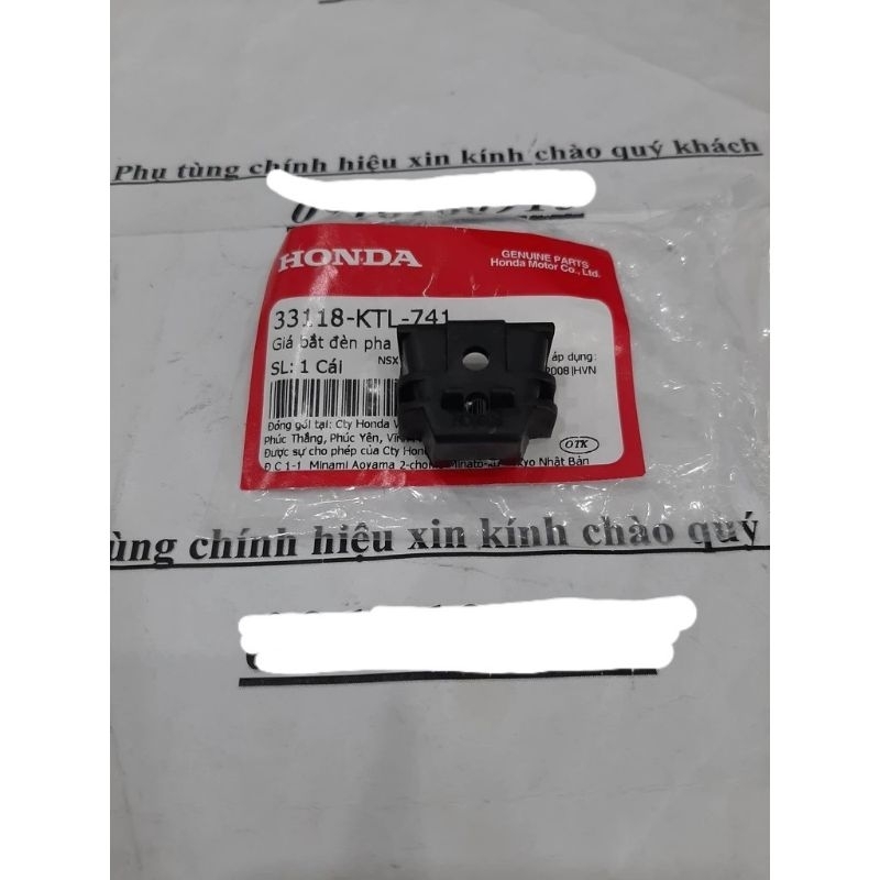 ktl kẹp pha Giá bắt đèn pha wave cá  anpha 100 wave 110 honda