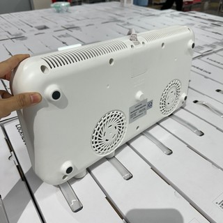 Bếp từ đôi LocknLock EJI326WHT màu trắng (1500W + 1300W)