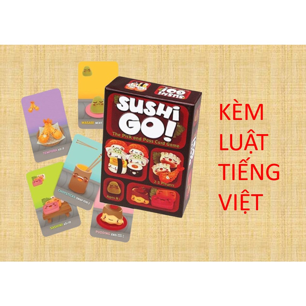 TRÒ CHƠI CÙNG ĂN SUSHI-SUSHI GO