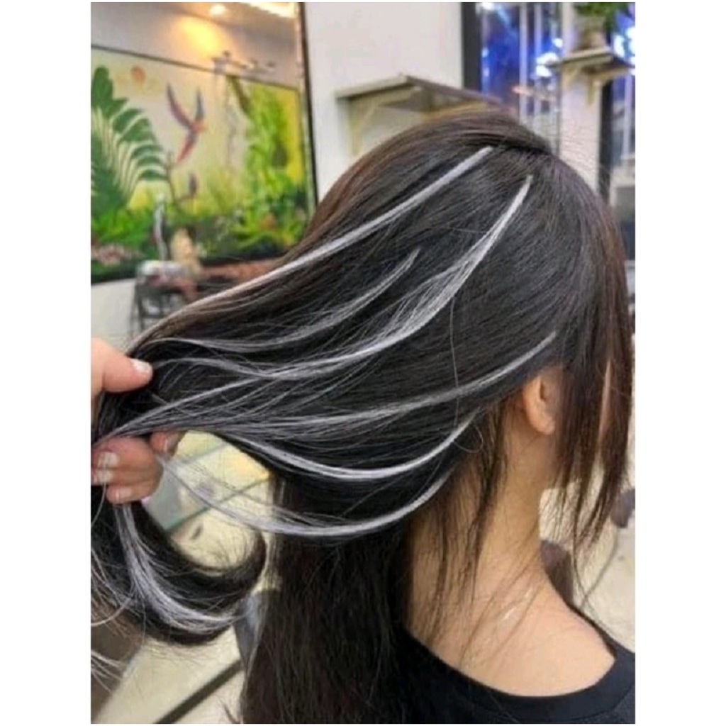Tóc Giả Kẹp Highlight Dạng Thẳng Dài 50cm Nhuộm Ombre Cho Bé Gái MyBaby
