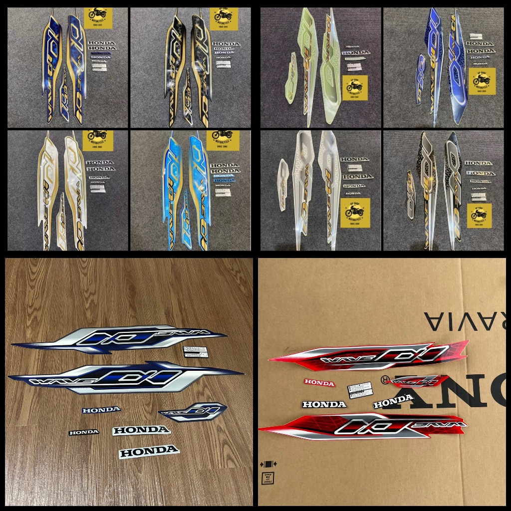 Tem Xe Wave 110 Zin 2024 2023 2021 2019 Team Dán 50cc 100