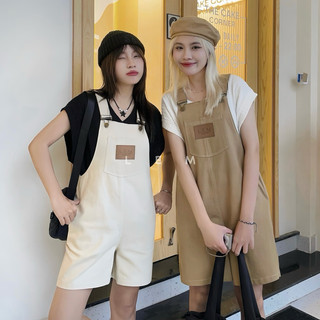  Quần Yếm KaKi Ngắn Nhà Lem Dáng Rộng Phong Cách Hàn Quốc Quần Đùi Nữ Liền Nhiều Màu Có Big Size Nhận May Theo Yêu Cầu 