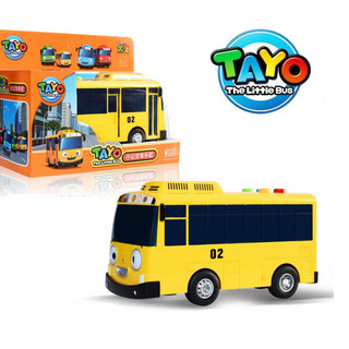 Đồ chơi xe buýt Tayo the little bus xe chạy cót mô hình xe ô tô loại lớn