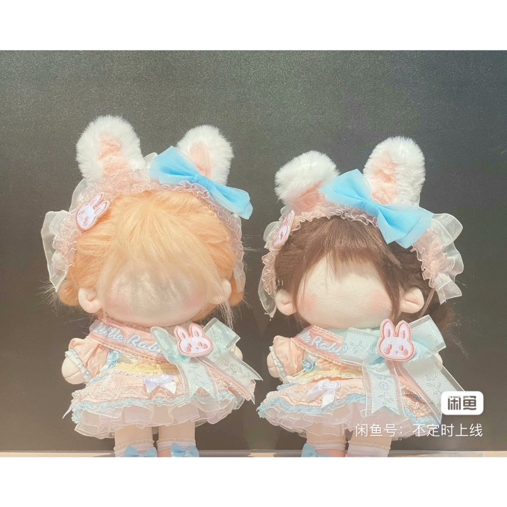 DEAL Outfit Thỏ Idol Outfit Gấu Idol doll 20cm Tiệm Hoa Xanh