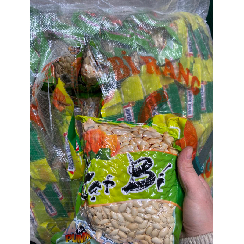 Hạt Bí Rang Tay Gói 450Gram