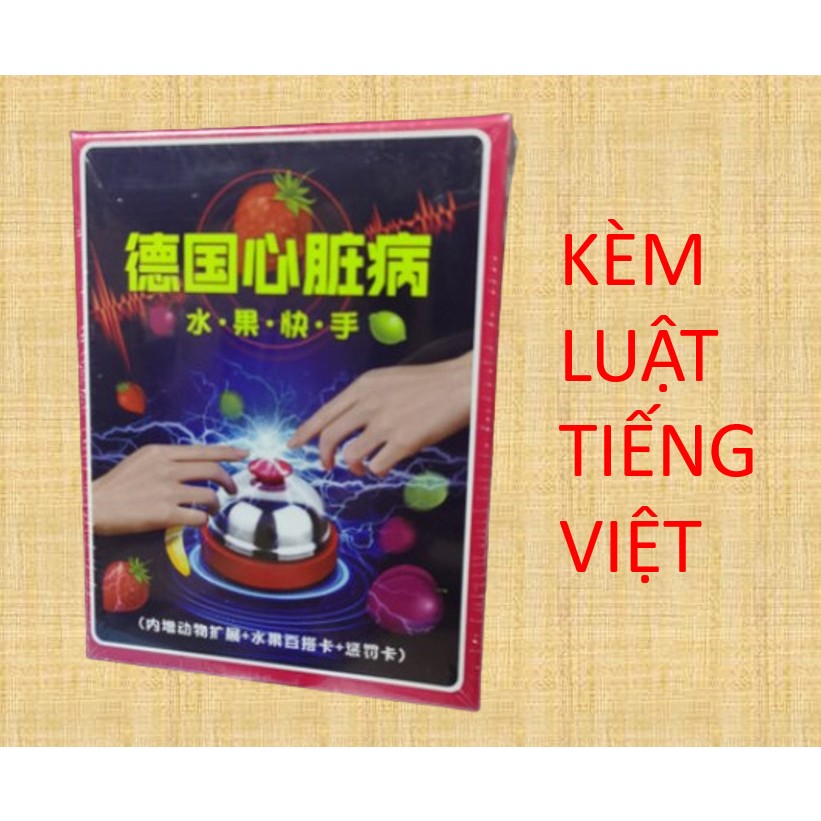 BOARD GAME HALLI GALLI- TRÒ CHƠI TRÁI CÂY