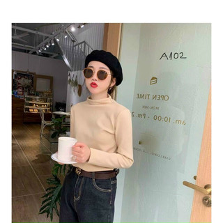 Áo Giữ Nhiệt Nữ Cổ 3 Phân
