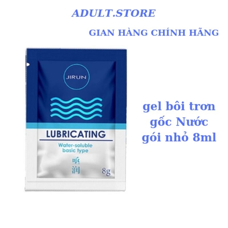 Gel bôi trơn dạng gói JIRUN, bôi trơn gốc nước tăng khoái cảm, 1 gói 8g
