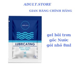 Gel bôi trơn dạng gói JIRUN,  bôi trơn gốc nước tăng khoái cảm, 1 gói 8g