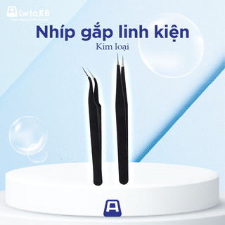 Nhíp gắp linh kiện | Nhíp đầu nhọn | Kim loại | Hỗ trợ lube switch, mod bàn phím cơ