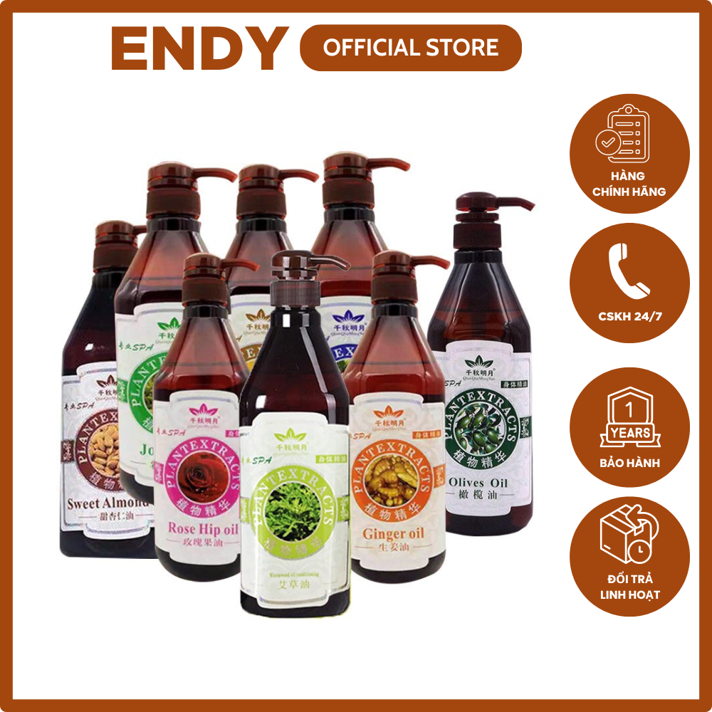 Tinh Dầu massage Body 800ML Thư Giãn Toàn Thân , Dầu massage Dùng Kết Hợp Các Liệu Pháp Massage