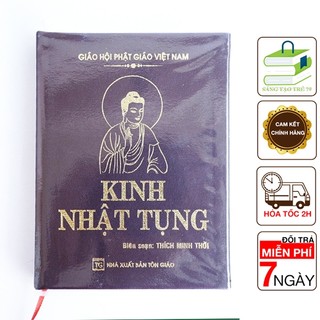 Sách - kinh nhật tụng - bìa da