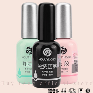 BASE , TOP , Cứng Móng , Top Lỳ Hoa Hồng có LOGO dập nắp