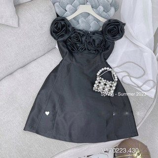 Váy trễ vai body bèo