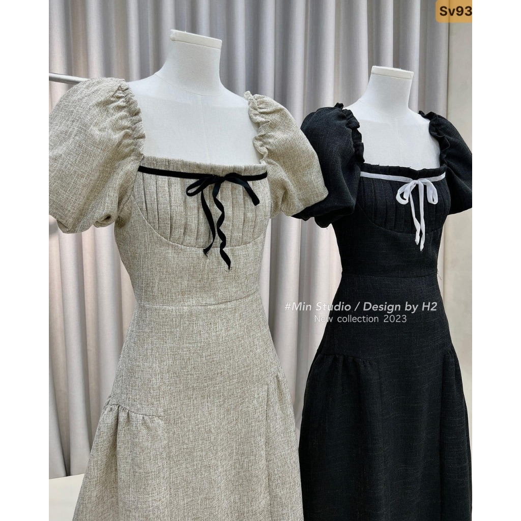 Đầm tk chất qc có lót