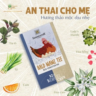 Trà trái cây thảo mộc hữu cơ an thai 18x1,2g SonnentoR