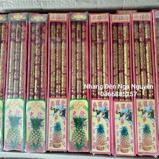 Nhang 3 cây rồng đỏ mini cao 40 cm