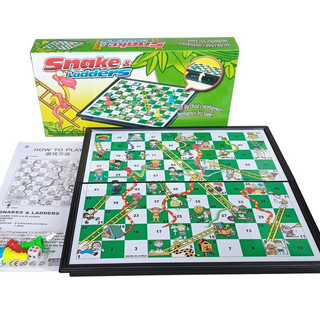 Combo chơi hè 2024 Đồ chơi cờ rắn leo cầu thang vui nhộn , Snake Ladder trò chơi rắn leo thang giáo dục vui nhộn cho bé