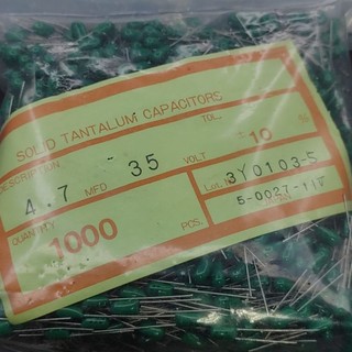 (10 con) Tụ điện Tantalum 4.7uF 35V