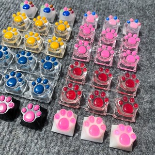 keycap lẻ keycap chân mèo keycap cute - keycap hali