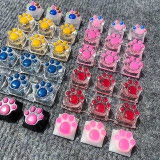 keycap lẻ keycap chân mèo keycap cute - keycap hali