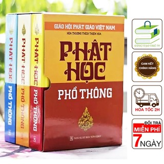 Sách - phật học phổ thông trọn bộ 3 tập - bìa cứng