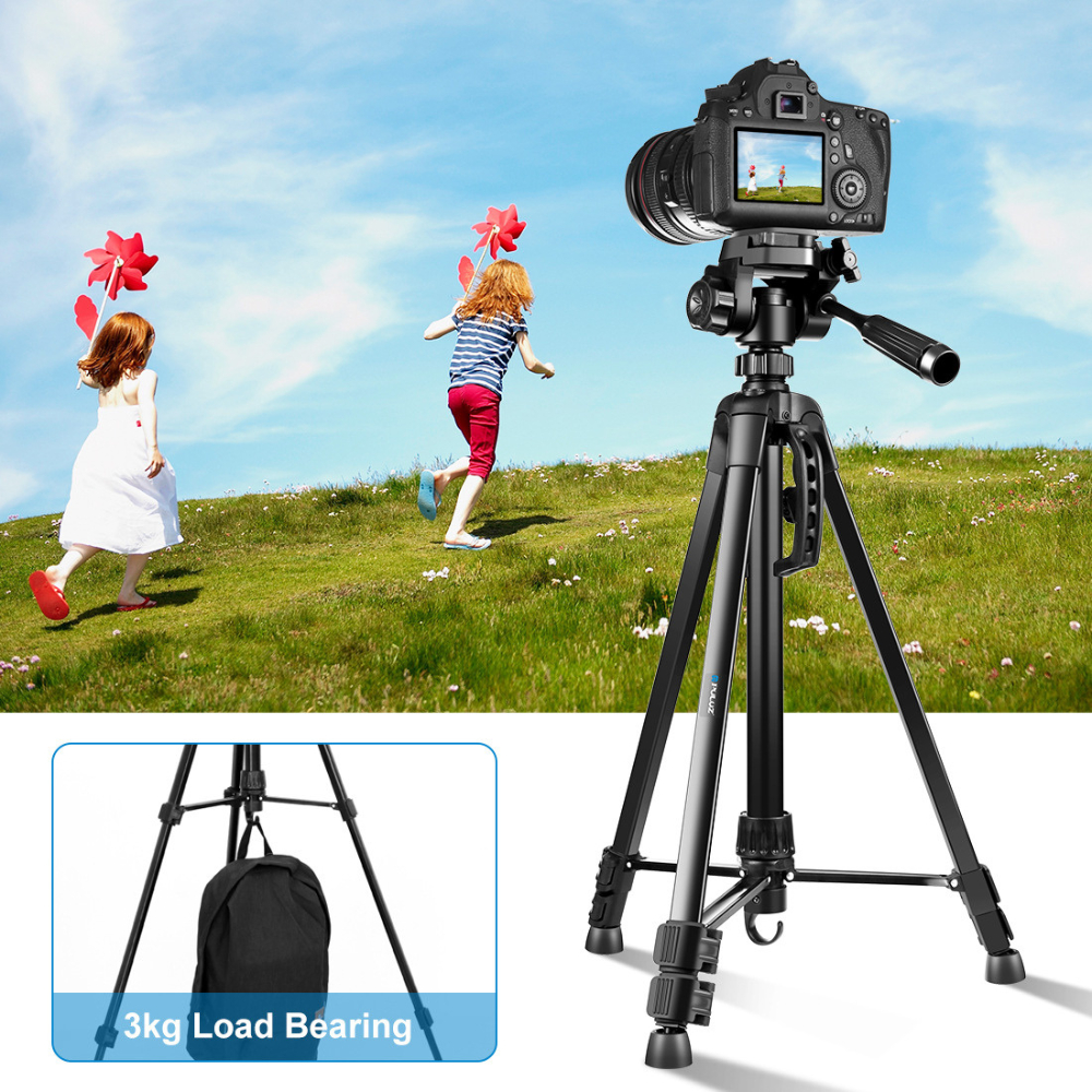 Chân quay máy ảnh tripod điện thoại thiết kế chắc chắn có túi đeo tặng kèm kẹp điện thoại chính hãng iCheco CT88