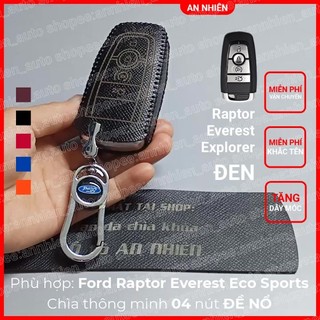 Ốp chìa khoá ford explorer raptor wiltrak everest Bao da chìa khoá Ford Explorer ford6