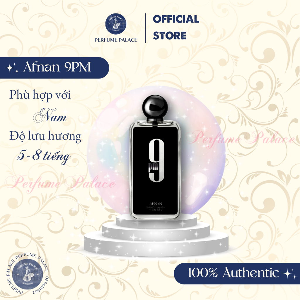 [CHÍNH HÃNG] 10ml Afnan 9PM EDP / Nước hoa nam