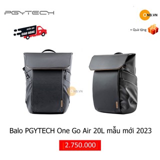 Pgytech one go air 20l - balo máy ảnh du lịch mẫu mới 2024