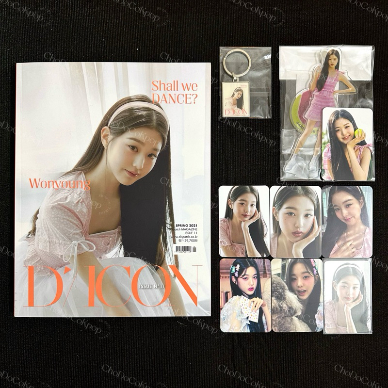 [Có Sẵn] Wonyoung DICON ive IZONE Magazgine (Gồm PTB,Keyring,Caảd)
