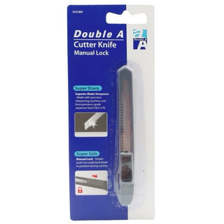 Dao rọc giấy double a 9mm khóa thông minh siêu bén - siêu rẻ
