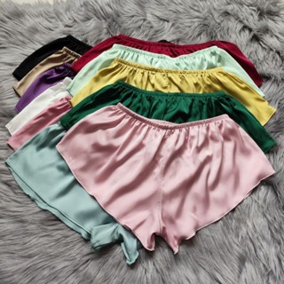  Quần đùi lụa mặc ngủ sexy Quần nữ gợi cảm Quần đùi nữ mặc nhà xinh xắn 