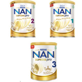 Sữa bột NAN Supreme 1/2/3 (5HMO) 800g