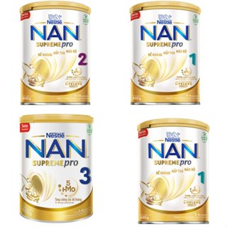 Sữa bột Nan Supreme/ Supremepro đủ số 1,2,3 (800g)