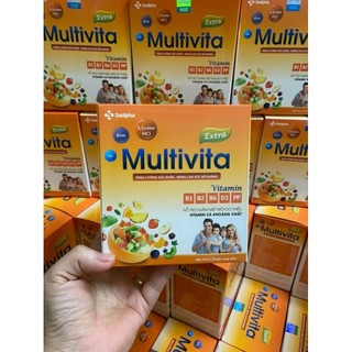 Multivita vitamin B1 B2 B6 D3 PP (hộp 10 vỉ×10 viên nang mềm)