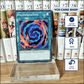 Thẻ bài yugioh chính hãng Dung hợp Polymerization - Common