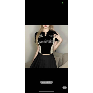 áo crop top den size cồ ( có ảnh mẫu)