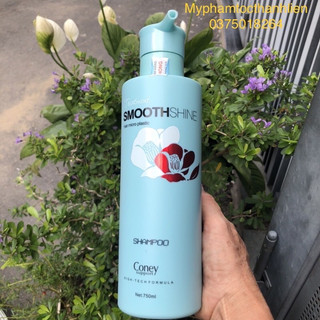 Dầu gội siêu mượt phục hồi tóc hư tổn nặng Coney Smoothshine 750ml(NEW)