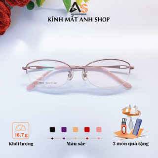 Kính xẻ cước nửa viền nhiều màu sắc 9929A Phụ nữ