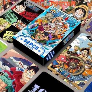 Lomo card hộp 30 thẻ truyện One Piece Đảo hải tặc poster card Luffy Boa Nami Tứ hoàng Zoro Nico Robin Kaido Shanks Sanji