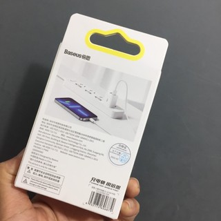 Củ sạc Baseus compact 2 Cổng USB 10.5W sạc nhanh Xs Xr Xsmax 8plus 7plus 6plus ( CCCP10UC)
