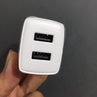 Củ sạc Baseus compact 2 Cổng USB 10.5W sạc nhanh Xs Xr Xsmax 8plus 7plus 6plus ( CCCP10UC)