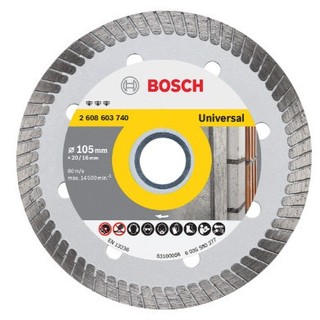 Đĩa cắt kim cương turbo đa năng 105x20/16mm bosch 2608603740 chính hãng
