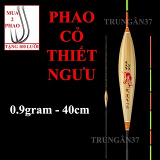 Phao cỏ thiết ngưu l12 chì nhẹ chuyên cá diếc - cá nhát