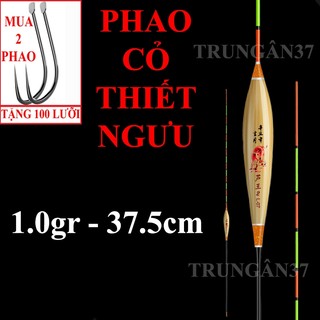 Phao cỏ thiết ngưu l07 chì nhẹ chuyên cá diếc - cá nhát